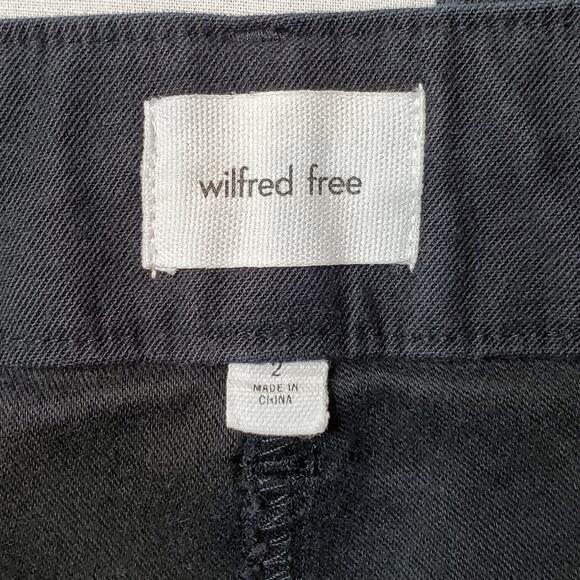 Aritzia Wilfred Free Women's Size 2 Brennan High Waist Utility Pants Black - Picture 7 of 9
